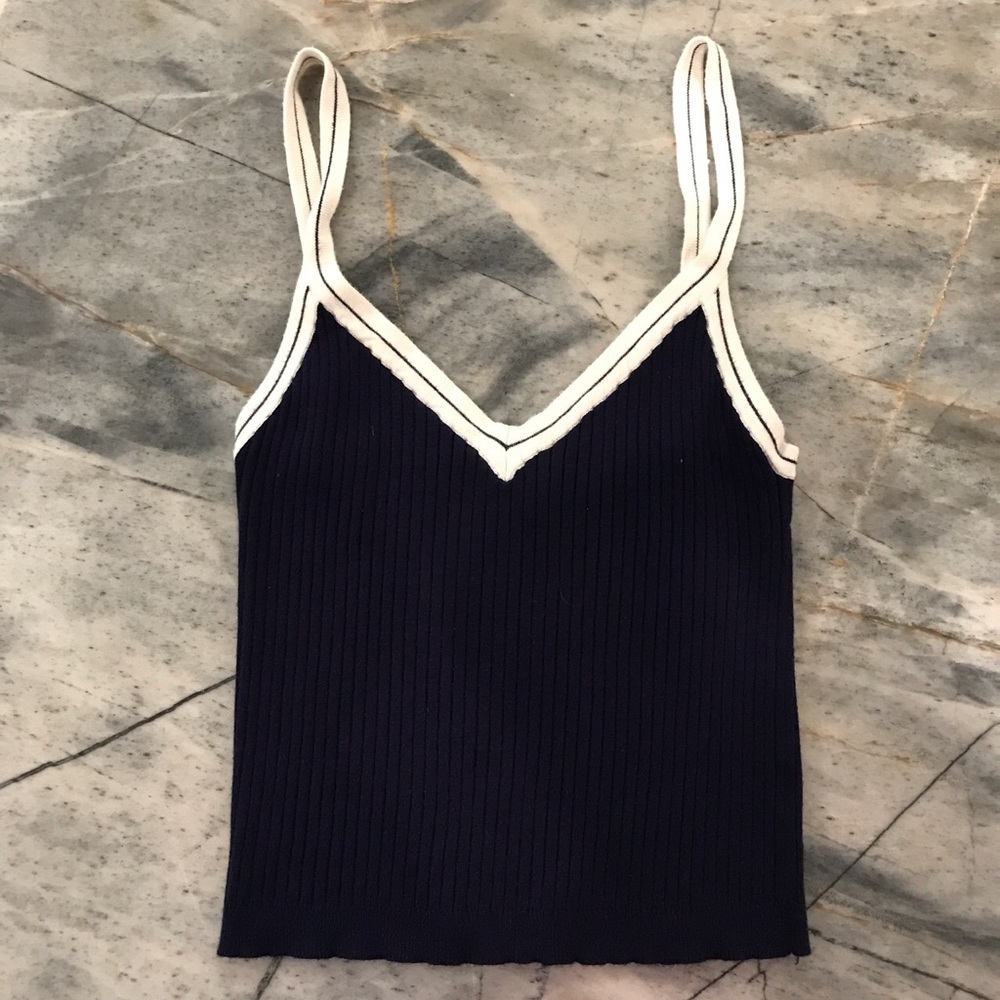 Blue/White Tank